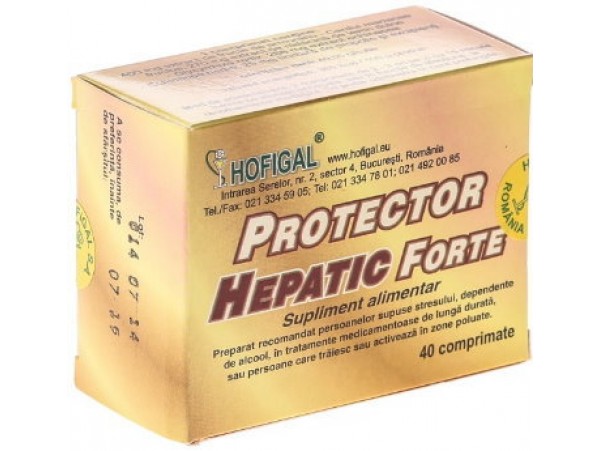 Hofigal - Protector Hepatic Forte 40cpr
